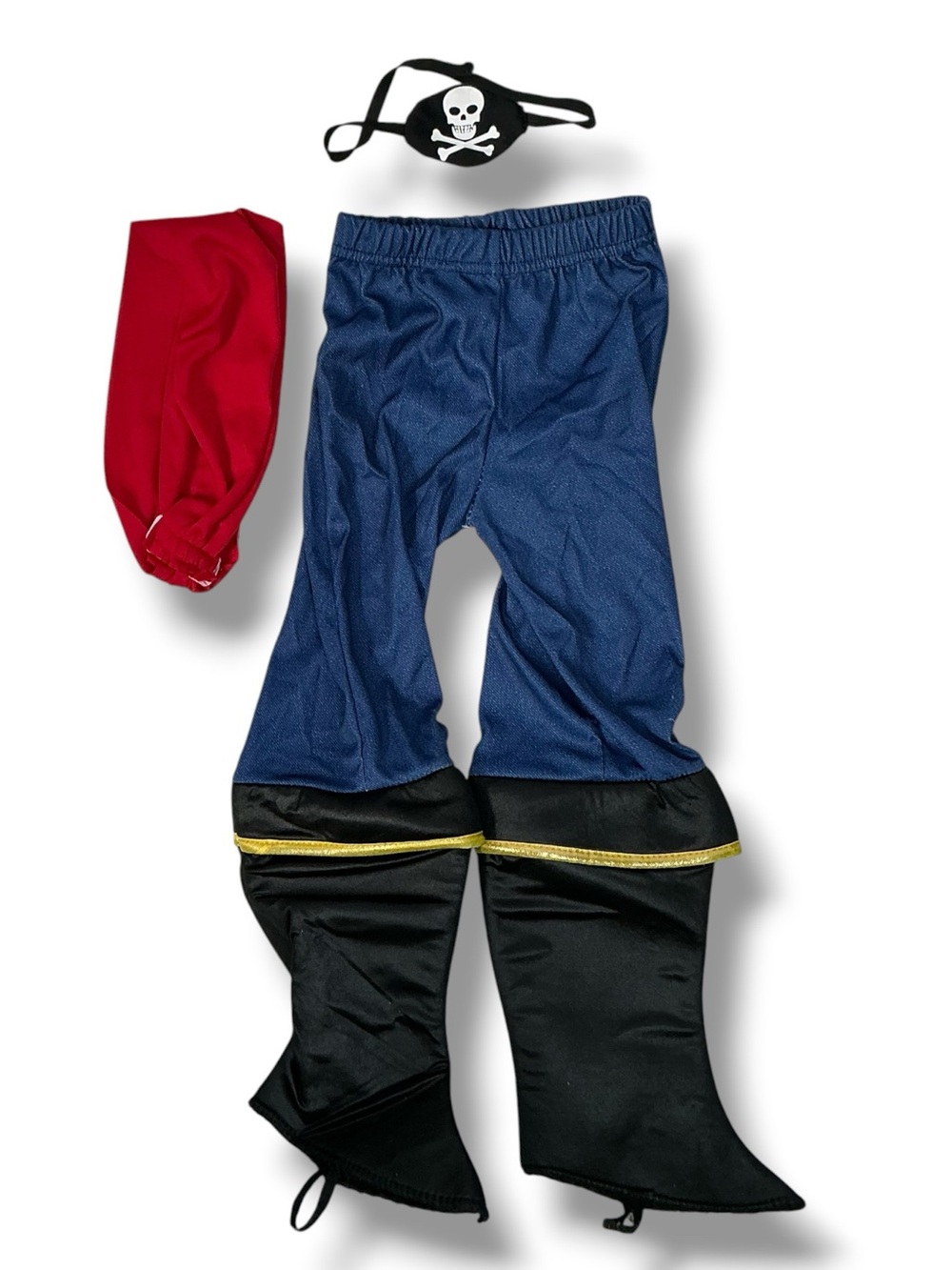 Halloween Pirate Costume 4 piece set Spectacular Creations Kids Toddler 3T - Picture 10 of 11